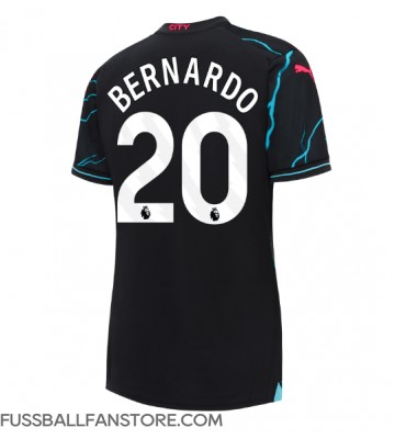 Manchester City Bernardo Silva #20 Replik 3rd trikot Damen 2023-24 Kurzarm